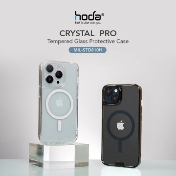 Ốp HODA Crystal Pro Magsafe iPhone 14 Promax